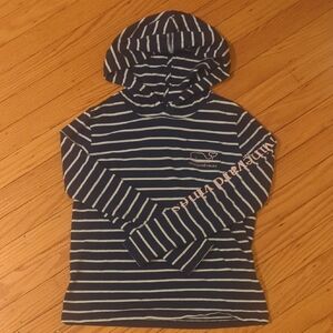Vineyard Vines Navy Striped Kids Hoodie